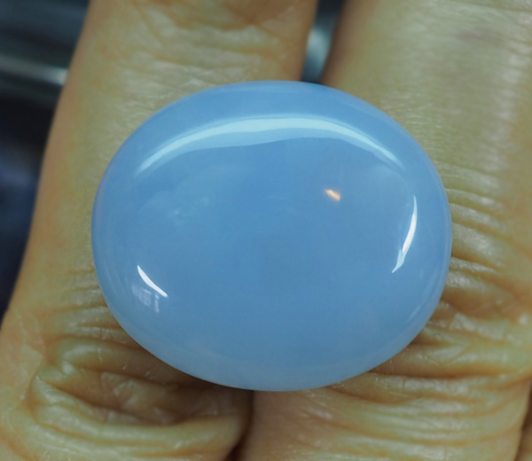 คาลซิโดนีแท้ (Chalcedony) 30 กะรัตสวย