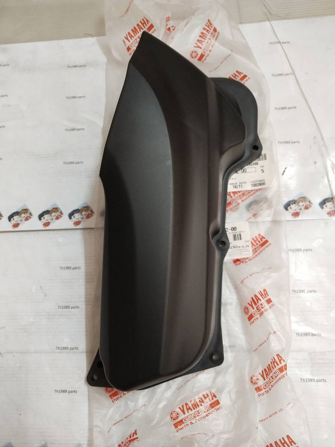 ฝาครอบไส้กรองอากาศด้านซ้าย TTX , MIO115i ปี 2012 , FINO FI อะไหล่แท้ YAMAHA 54S-E4412-00