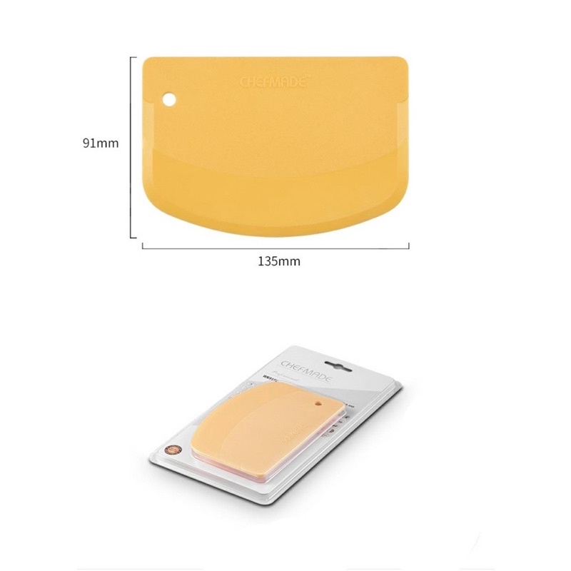 Chef Made WK9192 Dough Cutter and Scraper ที่ตัดแป้ง (12-8161)