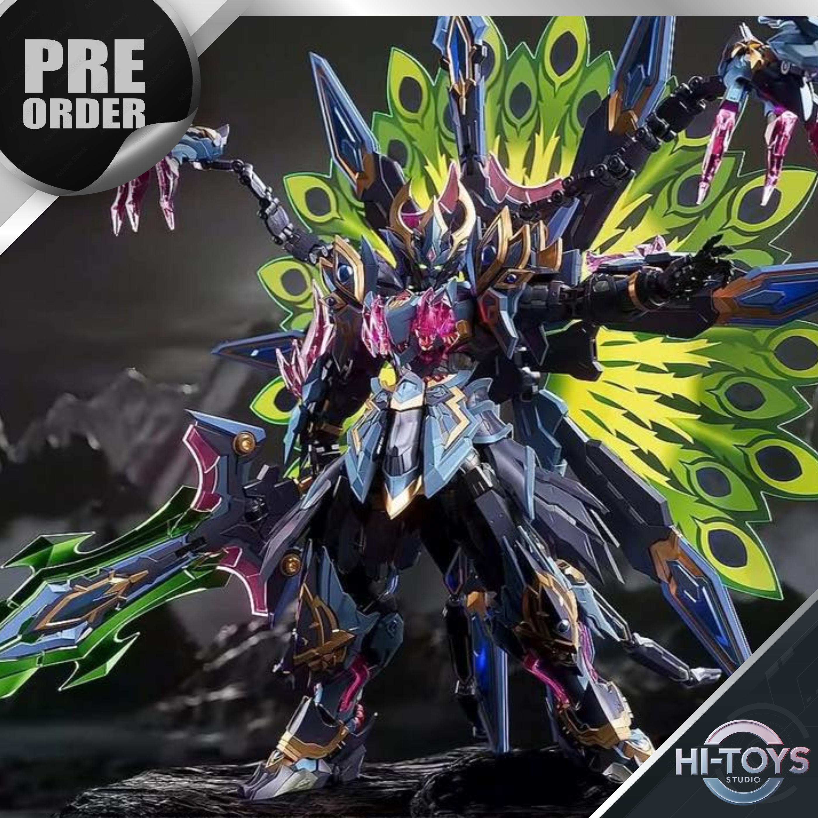 [22-9-2025] PRE ORDER - 𝗖𝗮𝗻𝗴𝗱𝗮𝗼 - CD-15 1/72 Kongque Mingwang Peacock King