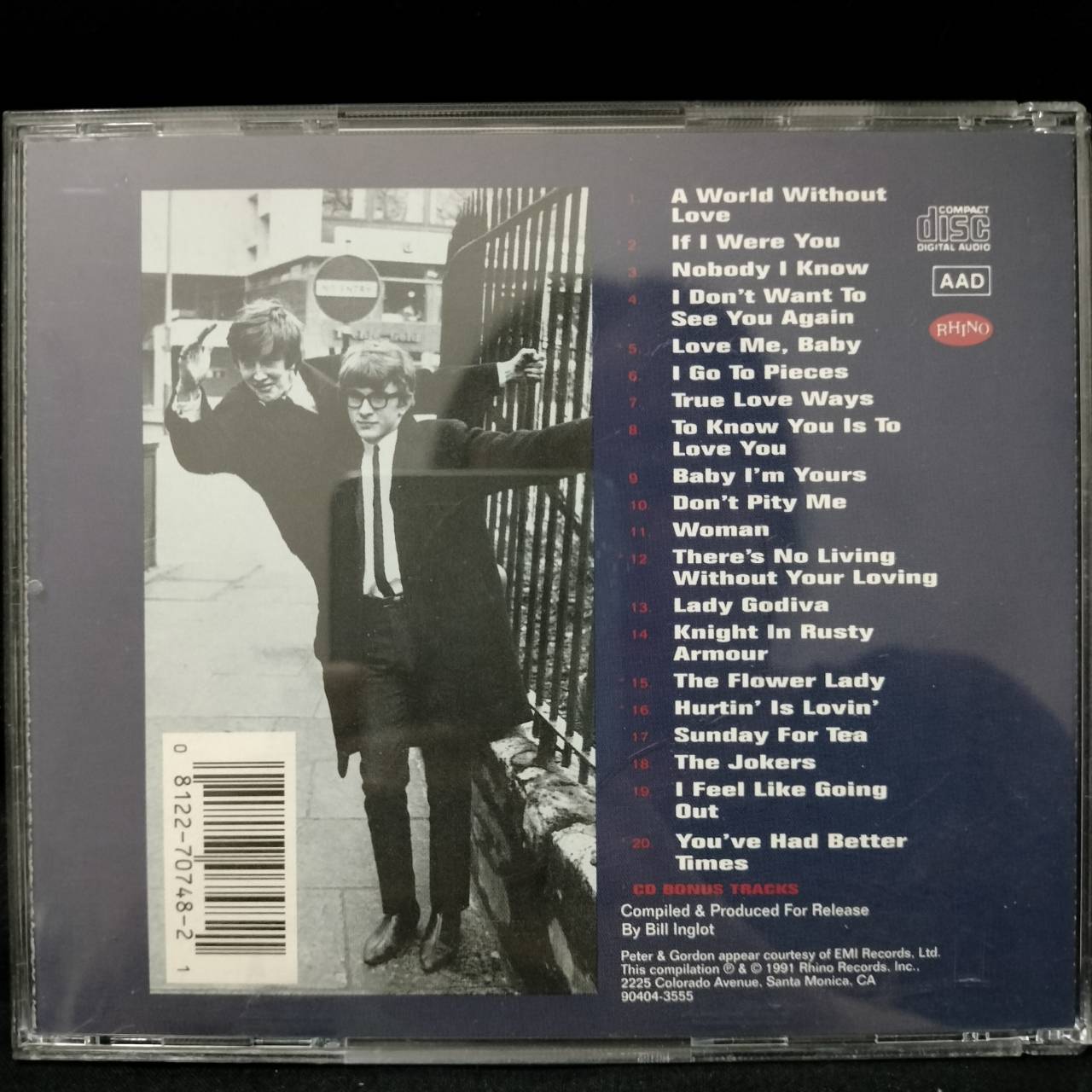 Peter And Gordon – The Best Of Peter And Gordon / USA / แผ่นสวย