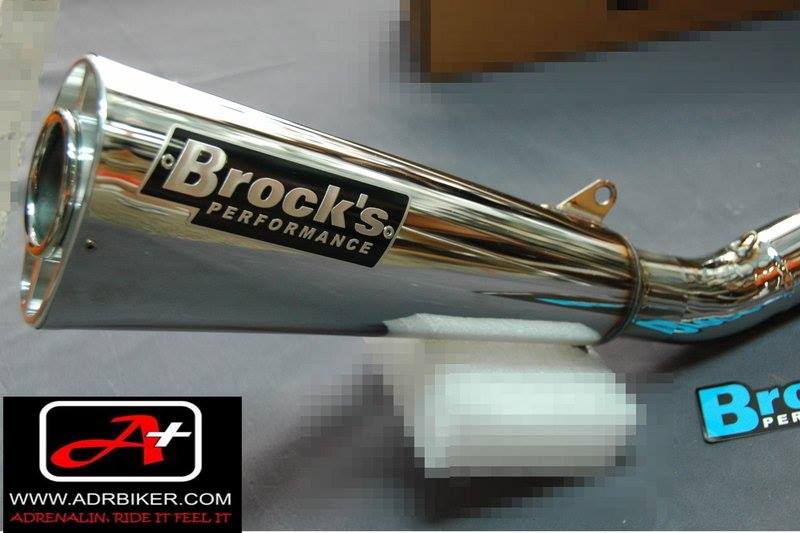 ท่อ Brock\'s Full System ออกข้างเดียว สำหรับ Hayabusa 1999-ปัจจุบัน (For Exhibition only)