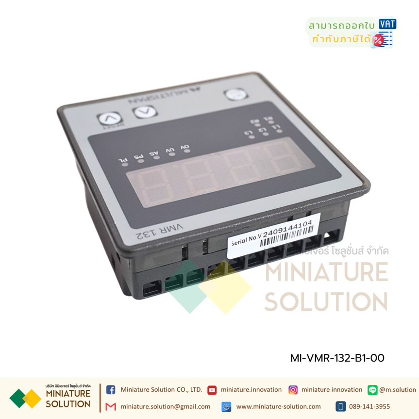 VMR-132-B1-00 Voltage monitoring Relay Panel Mount จอแสดงโวลต์ มีรีเลย์สั่งงานเพื่อผิดปกติ OVER UNDER Phase Loss