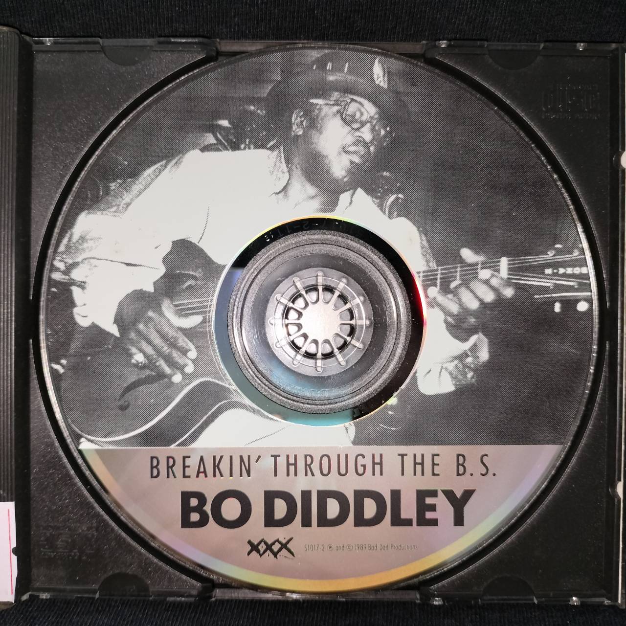 Bo Diddley – Breakin' Through The B.S. / ไม่ระบุ / ปกมีจุดเหลือง / แผ่นสวย