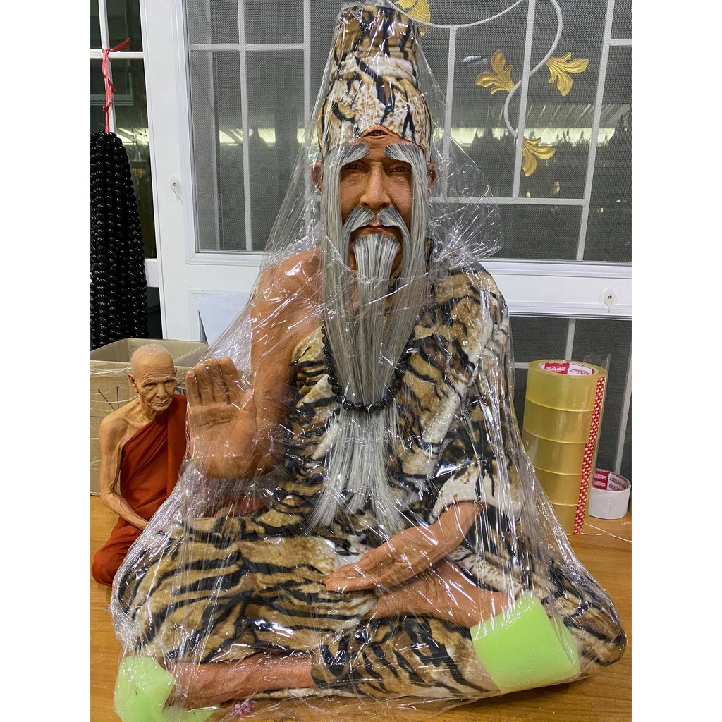 ปู่ฤาษี หน้าตัก 18 นิ้ว องค์ใหญ่ สูง 28 นิ้ว