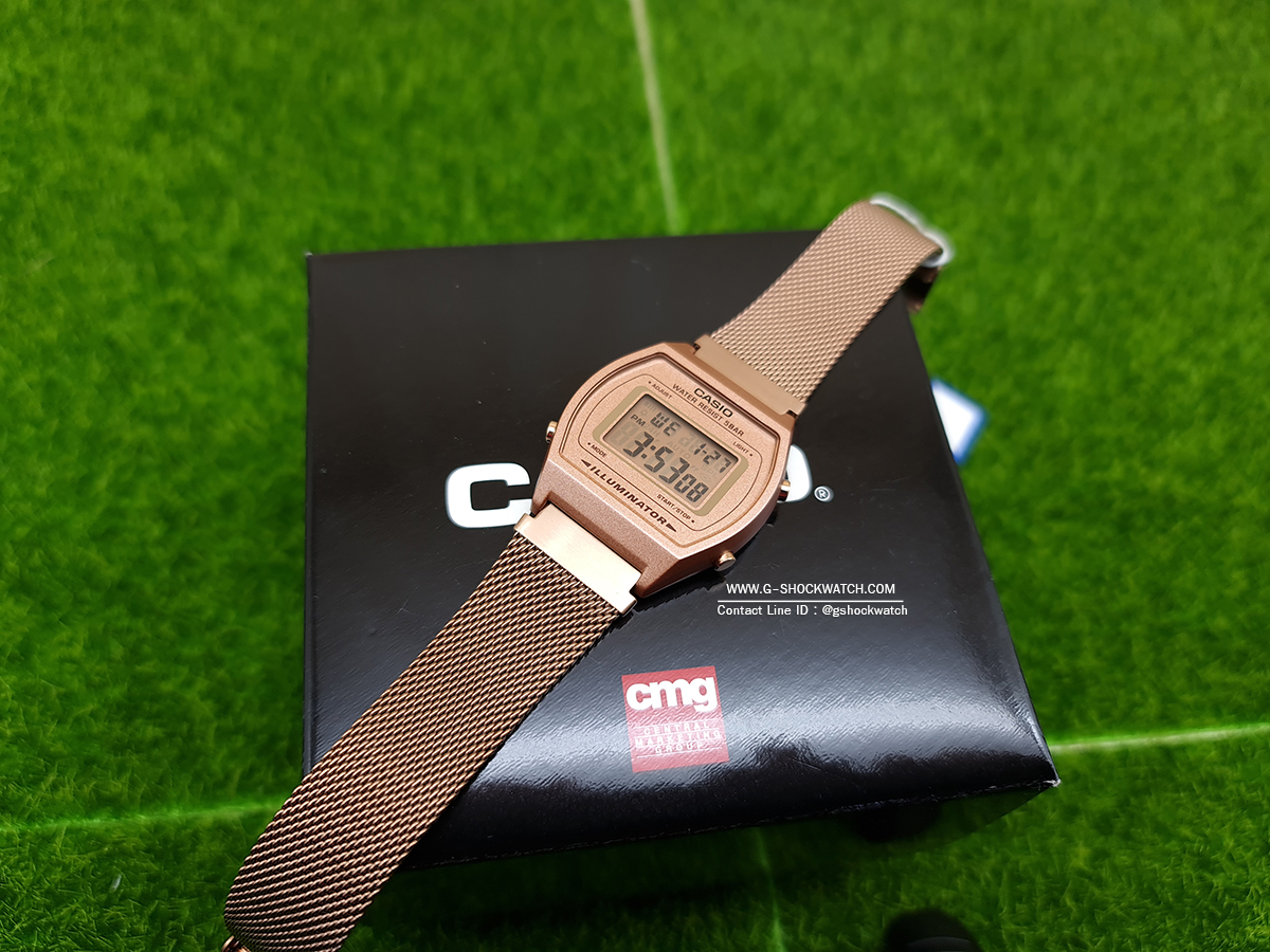CASIO นาฬิกาข้อมือ นาฬิกากันน้ำ นาฬิกาของแท้ ประกันศูนย์ CMG 1 ปี รุ่น B640WMR-5A