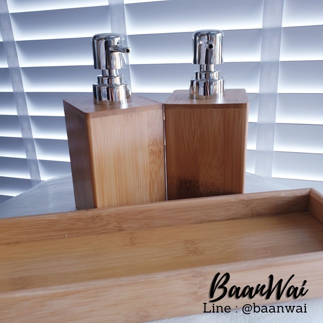 ขวดปั้มไม้ไผ่