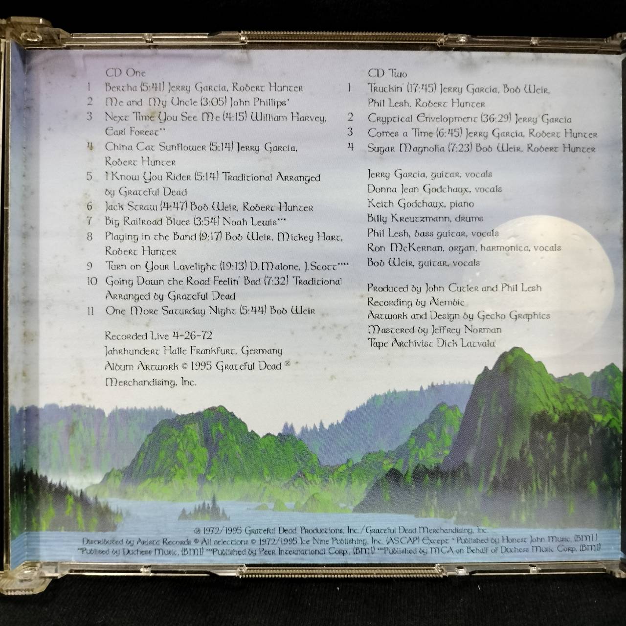 Grateful Dead – Hundred Year Hall / ไม่ระบุ / 2CD / แผ่นสวย