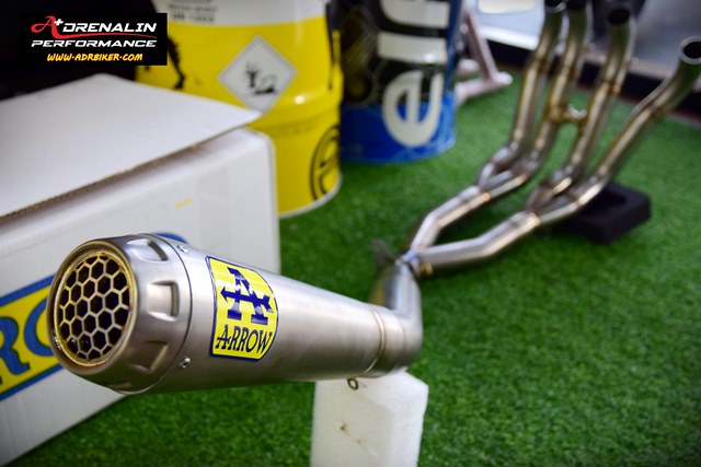 ท่อ Arrow Full System รุ่น Prorace แบบตาข่าย สำหรับ S1000RR ปี 2015 ขึ้นไป (For Exhibition only)