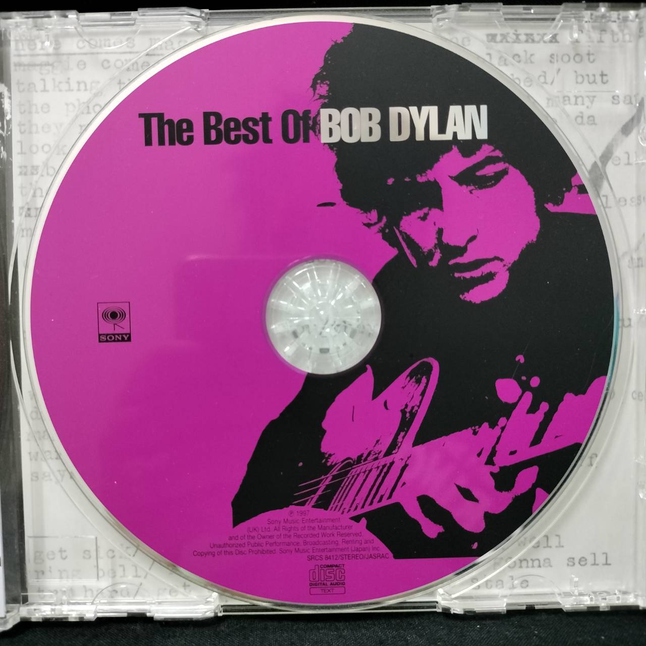 Bob Dylan – The Best Of Bob Dylan / JAPAN / แผ่นเป็นรอย