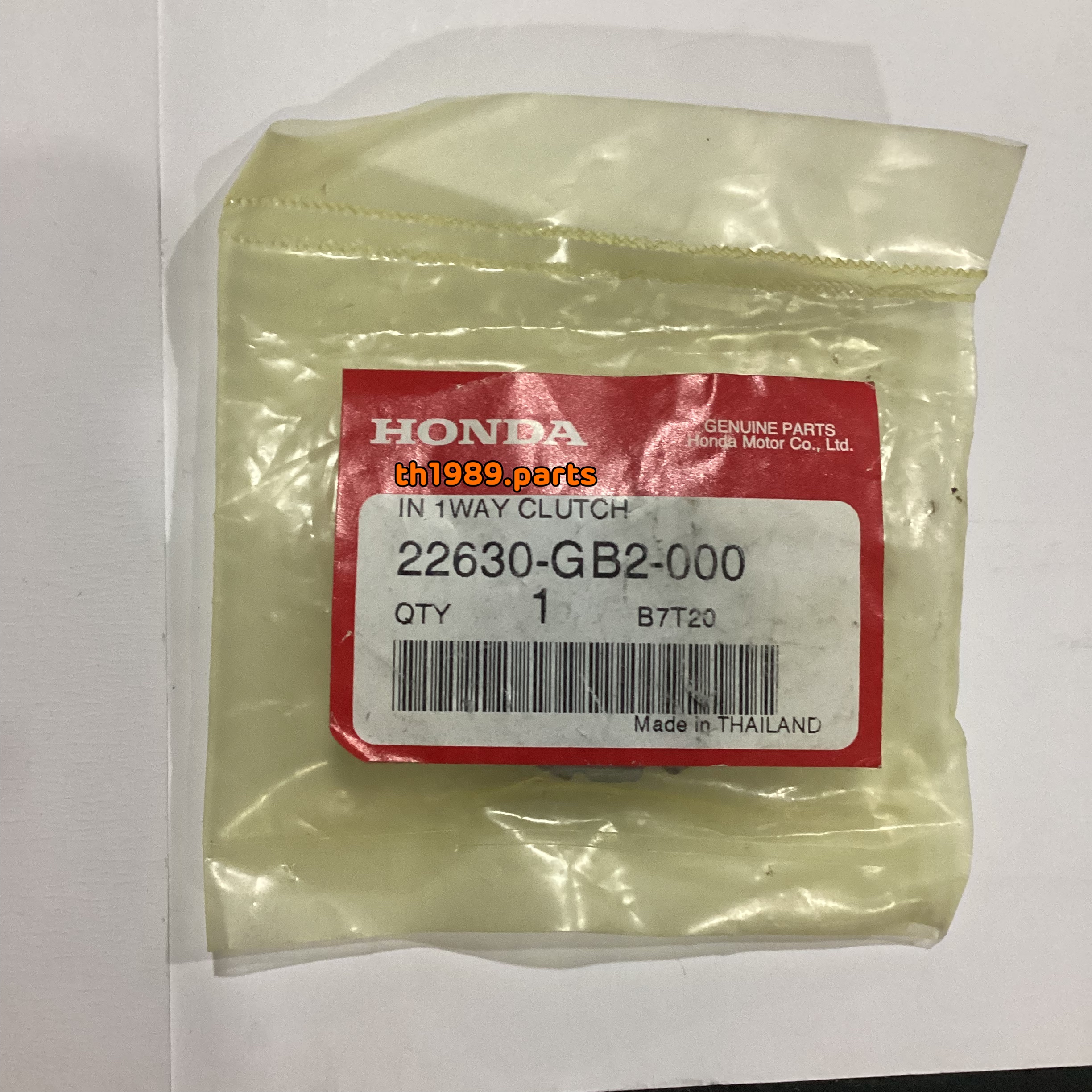 22630-GB2-000 คลัทช์ทางเดียว WAVE100, WAVE100S, WAVE125R, WAVE125X อะไหล่แท้ HONDA