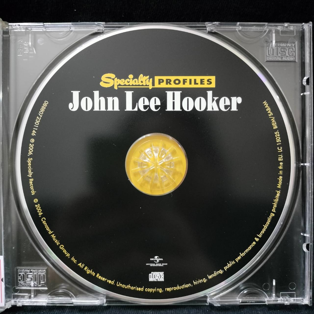 John Lee Hooker – Specialty Profiles / EU / แผ่นสภาพนางฟ้า