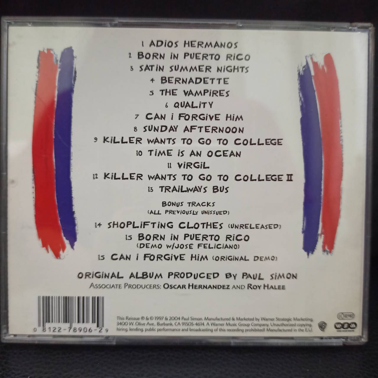 Paul Simon – Songs From The Capeman / EU / แผ่นสวย