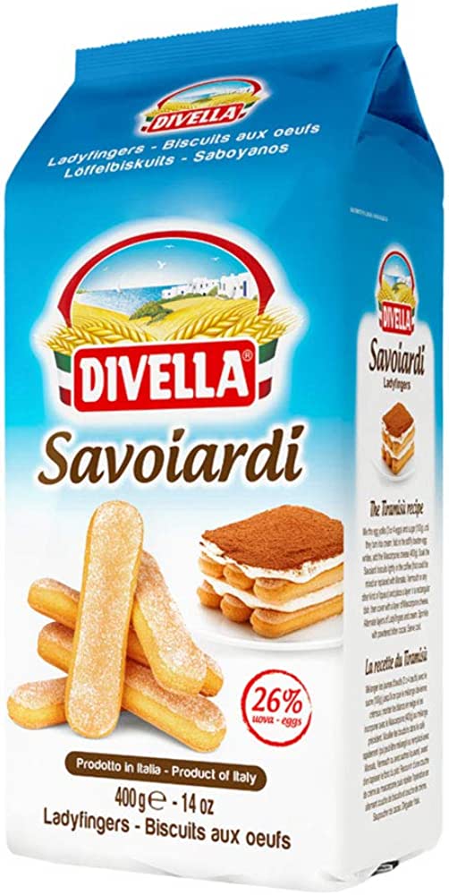 Divella Savoiardi Lady Fingers Biscuits 400 g. (05-7232)