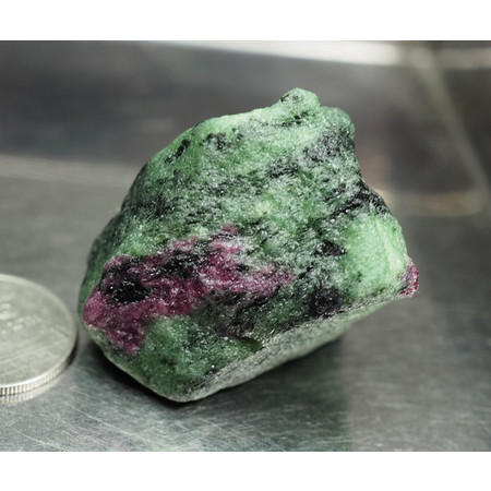พลอยทับทิมซอยไซต์ (Ruby in Zoisite ) 198.50 กะรัต