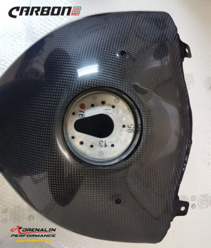 Carbon2Race คาร์บอนครอบถังชิ้นเต็ม (full tank cover) สำหรับ S1000RR 2015+