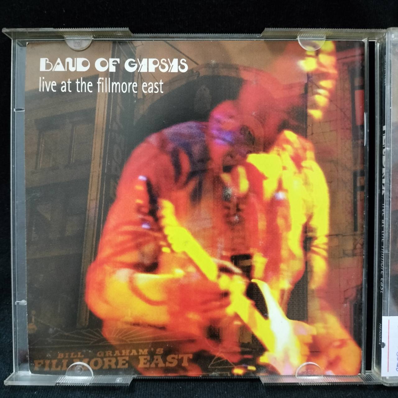 Jimi Hendrix – Live At The Fillmore East / USA / ถาดเปิดปิดในกล่องหัก / 2CD / แผ่นดี