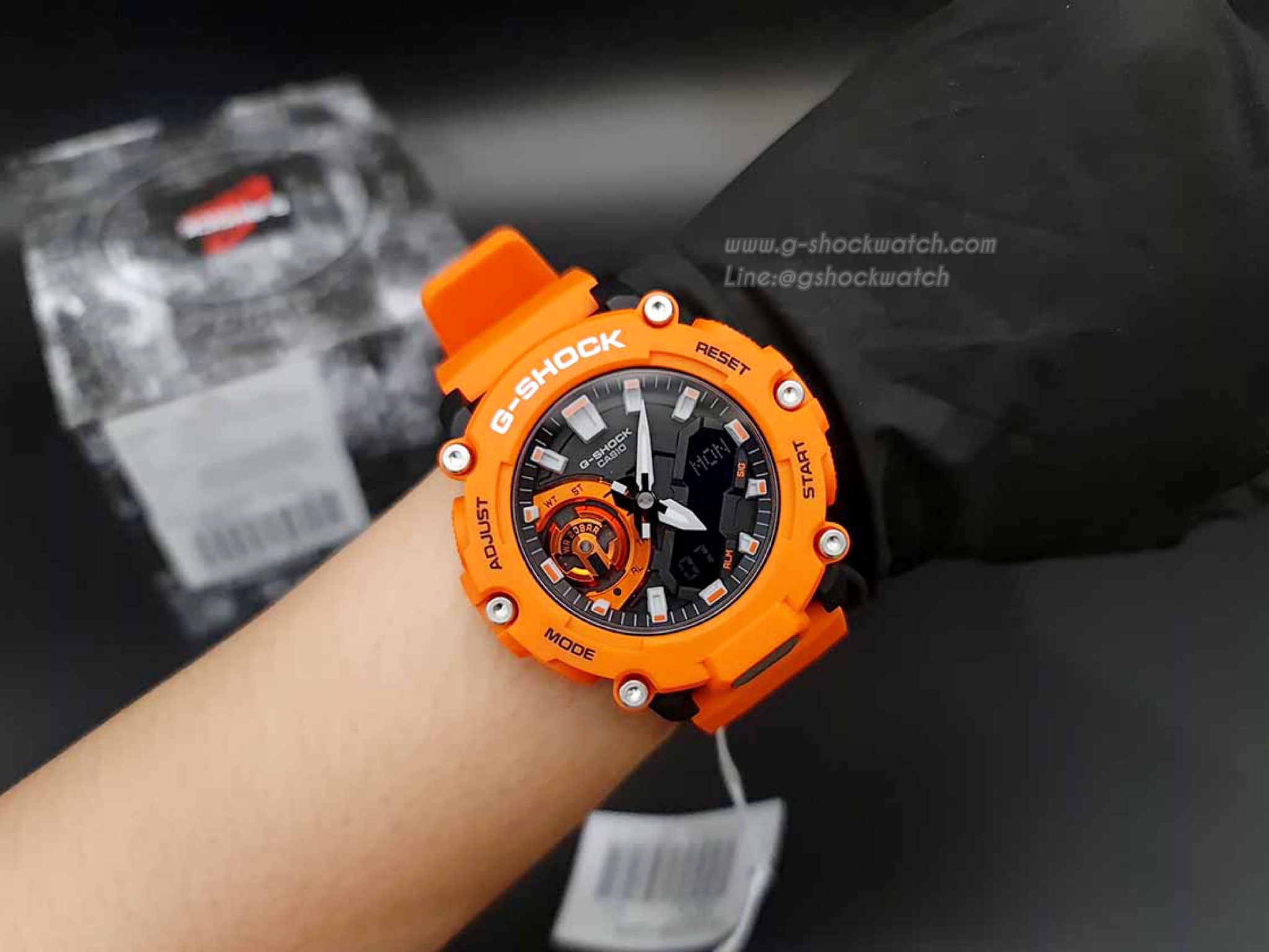 CASIO G-SHOCK นาฬิกาข้อมือ นาฬิกากันน้ำ นาฬิกาของแท้ ประกันศูนย์ CMG 1 ปี รุ่น GA-2200M-4A