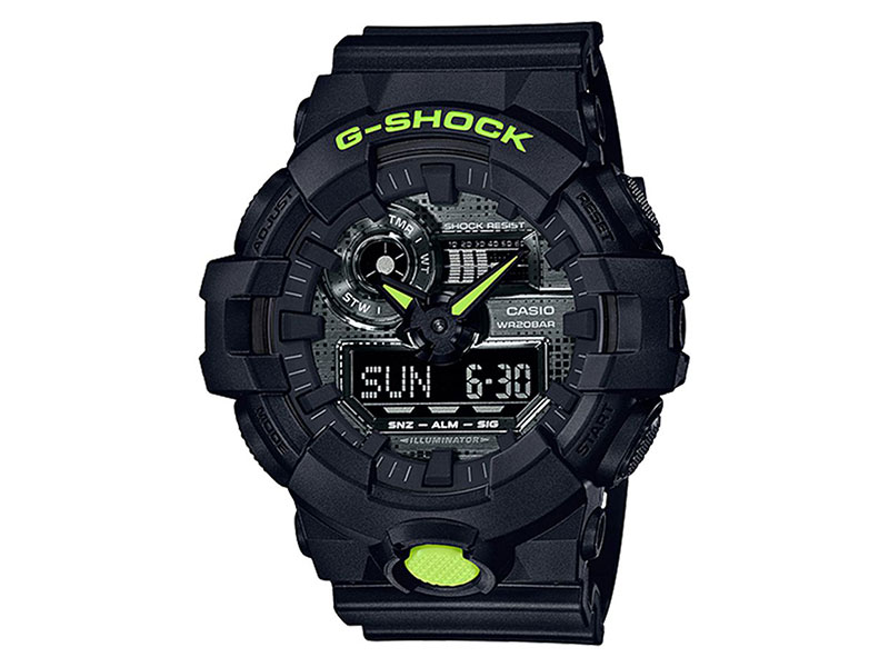 CASIO G-SHOCK นาฬิกาข้อมือ นาฬิกากันน้ำ นาฬิกาของแท้ ประกันศูนย์ CMG 1 ปี รุ่น GA-700DC-1A