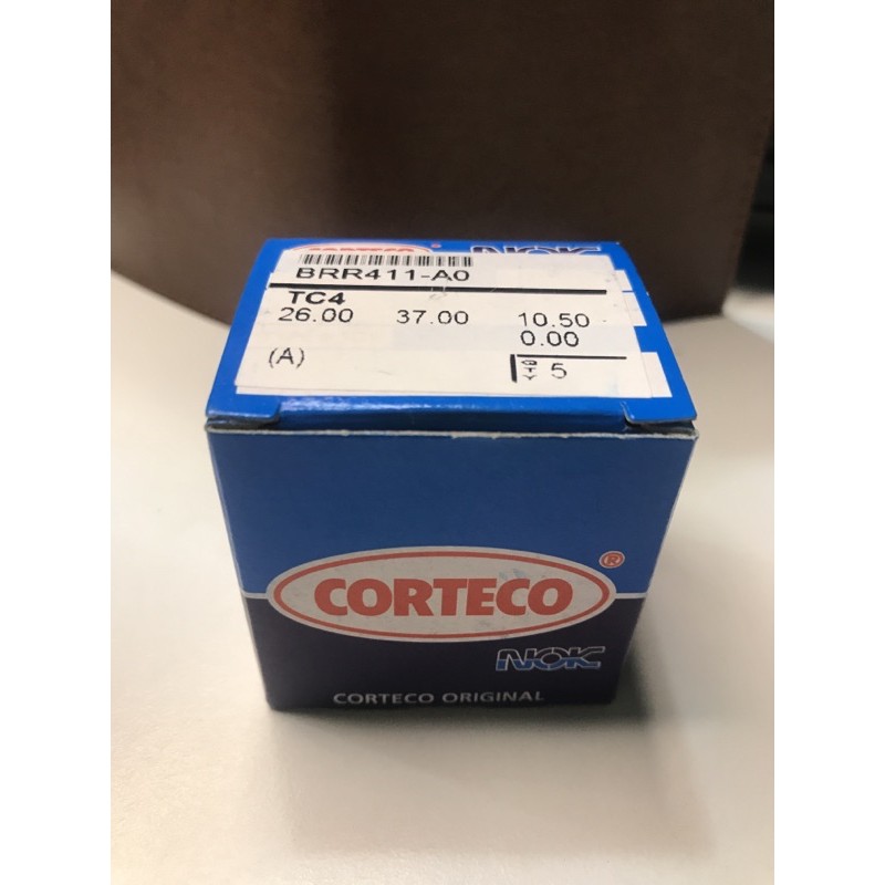 1️⃣ ซีลกันน้ำมันโช๊คหน้า NOK 26x37x10.50mm. ใส่WAVEได้ทุกรุ่น ราคาต่อชิ้น