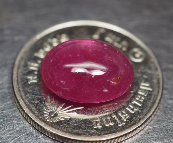 พลอยทับทิม (Ruby) 5.95 กะรัต