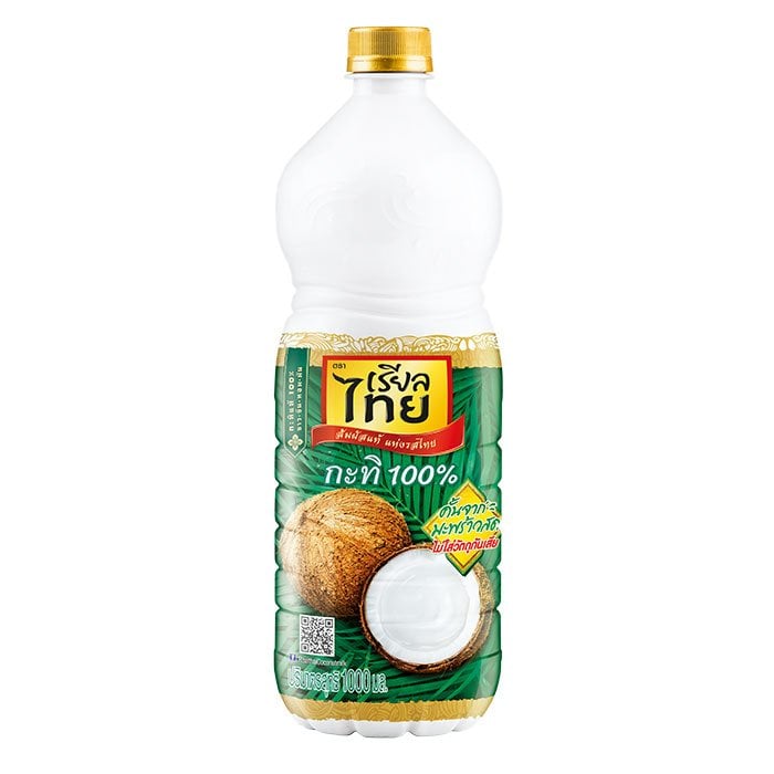 กะทิ 100% ตราเรียลไทย Real Thai Coconut Milk 1,000 ml. (05-7238)