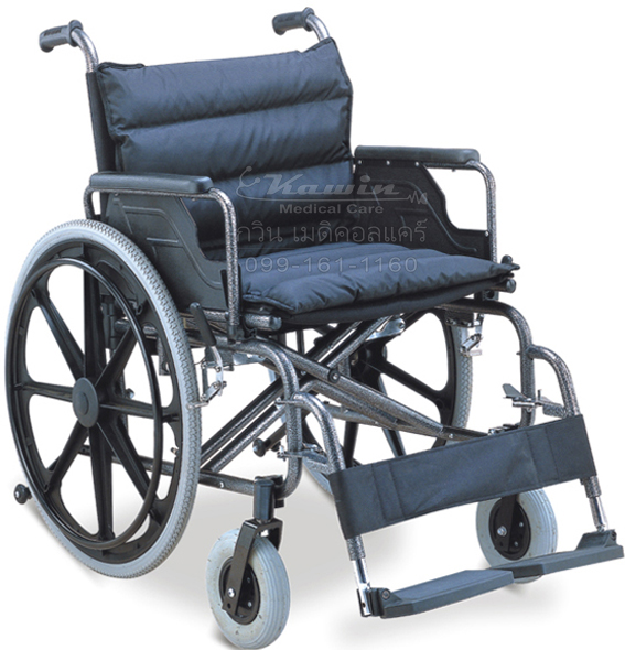 รถเข็นคนไข้ FS951B รุ่นเบาะใหญ่พิเศษ
