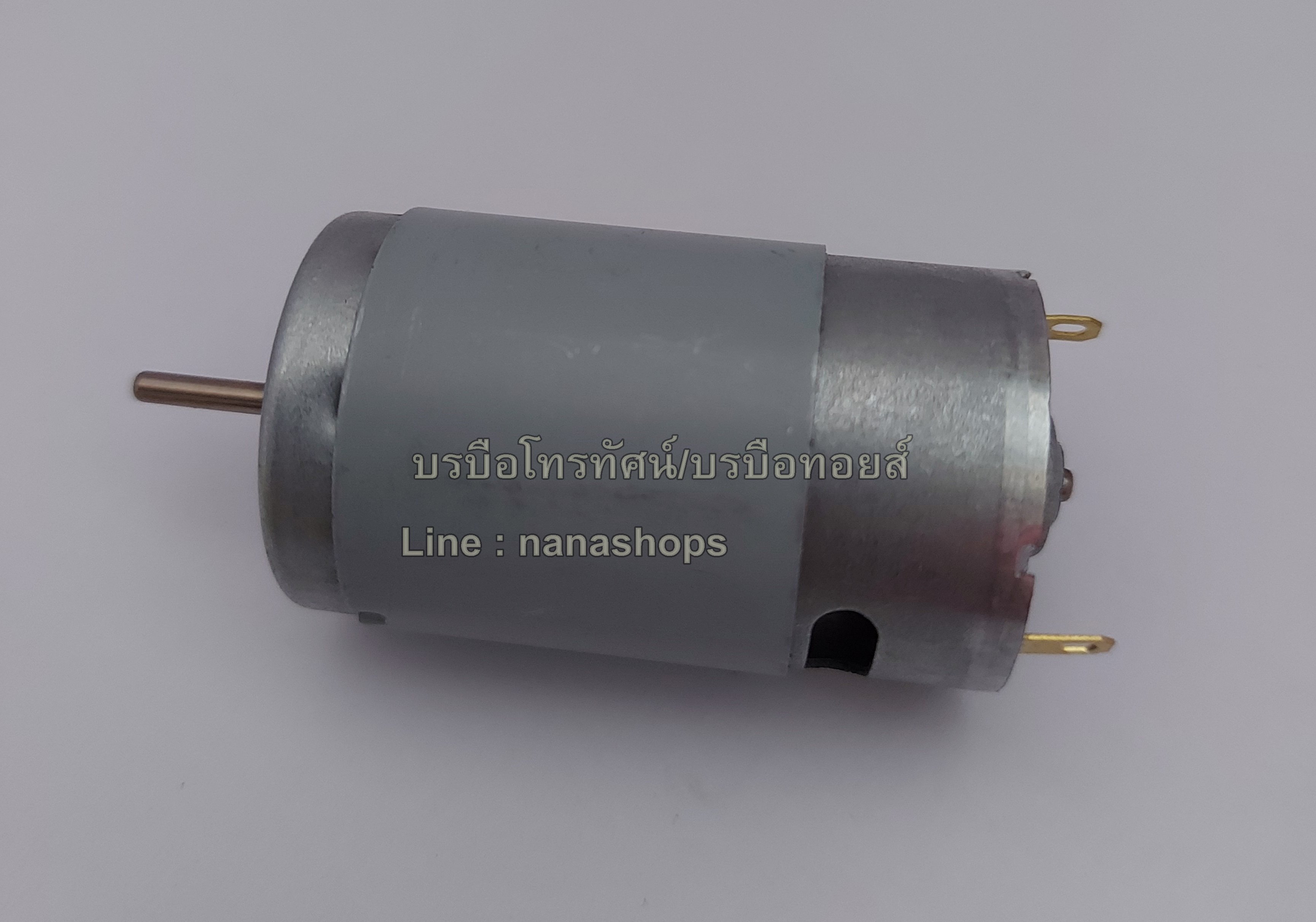 มอเตอร์ DC ใช้ไฟ 12V สูงสุดไม่เกิน 18V รุ่น RS-390