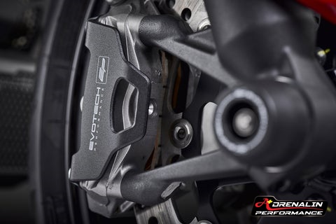 การ์ดปั๊มเบรคหน้า Evotech สำหรับ speed triple 1200 2021+
