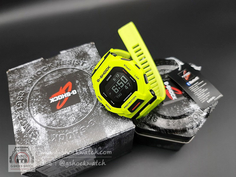 CASIO G-SHOCK นาฬิกาข้อมือ นาฬิกากันน้ำ นาฬิกาของแท้ ประกันศูนย์ CMG 1 ปี รุ่น GBD-200-9D