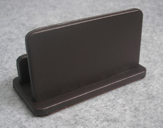 ที่ใส่นามบัตรหนัง,แท่นวางนามบัตร,แท่นวางกระดาษโน๊ต,รับผลิต100ชิ้นขึ้นไป,ราคาถูก