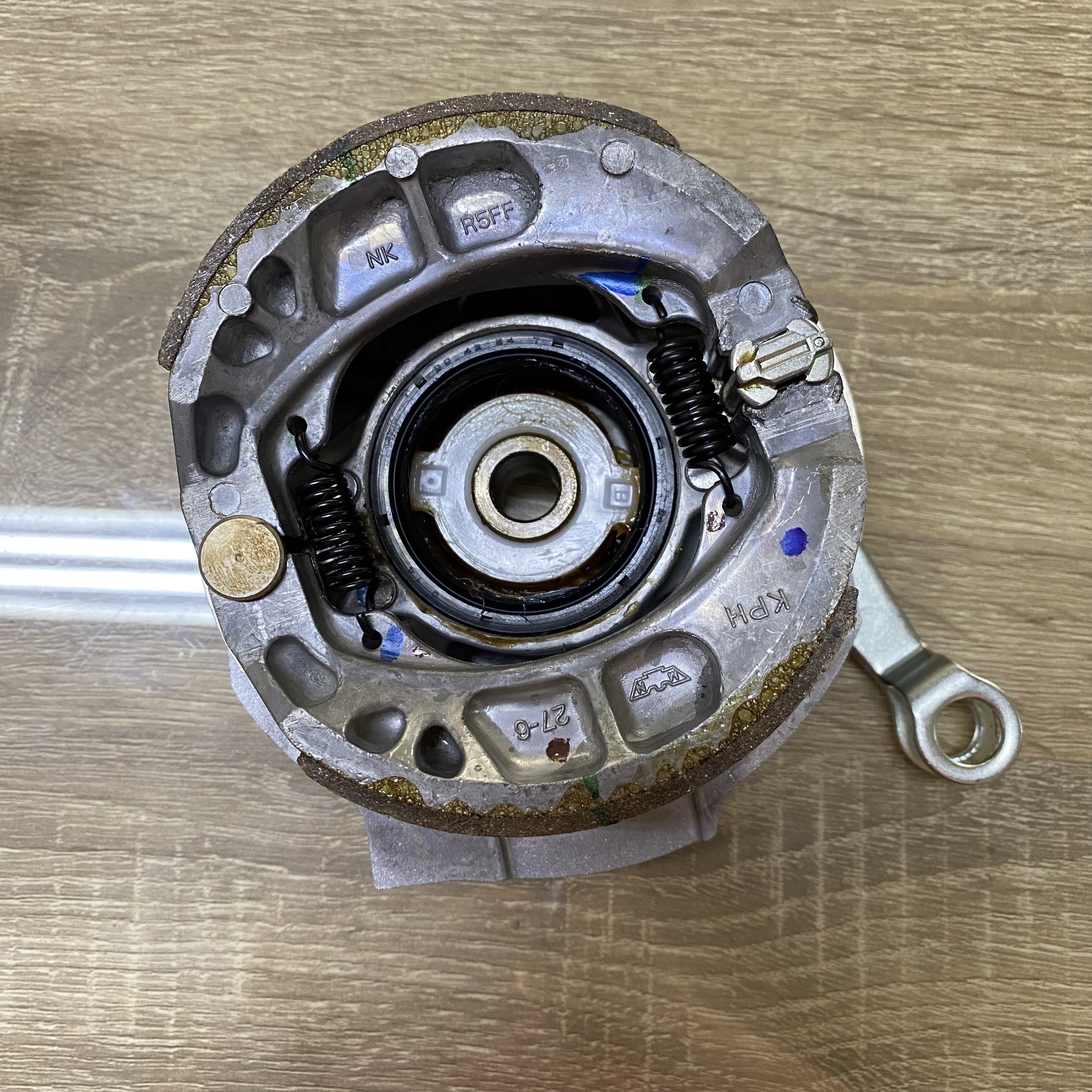 PD000490 ชุดจานเบรกหน้า DREAM , WAVE110i ยกชุดรวมผ้าเบรค