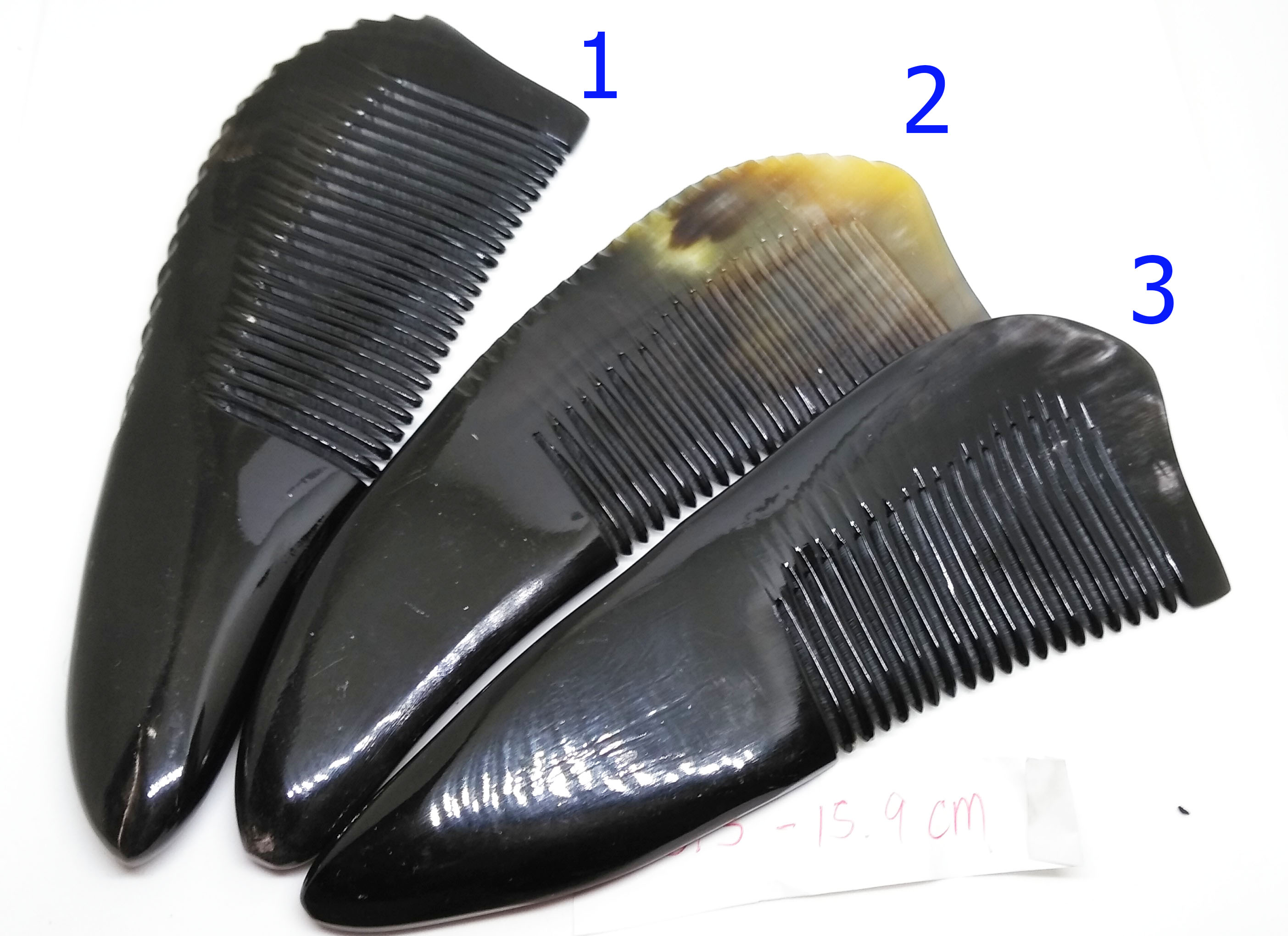 หวีเขาควาย 15.5-15.9 cm.