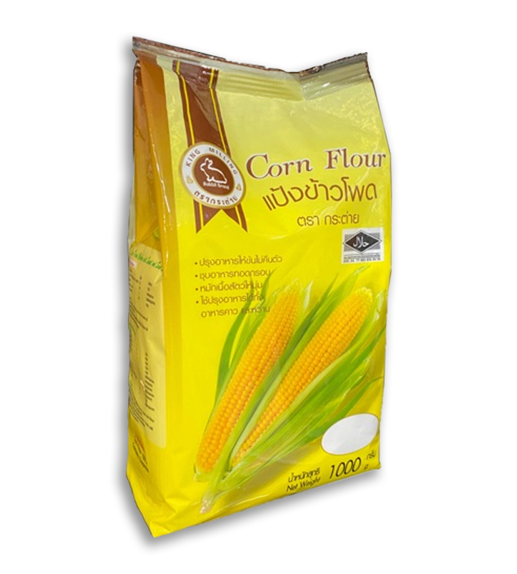 แป้งข้าวโพด Corn Starch ตรากระต่าย ขนาด 1 kg. (01-0030)
