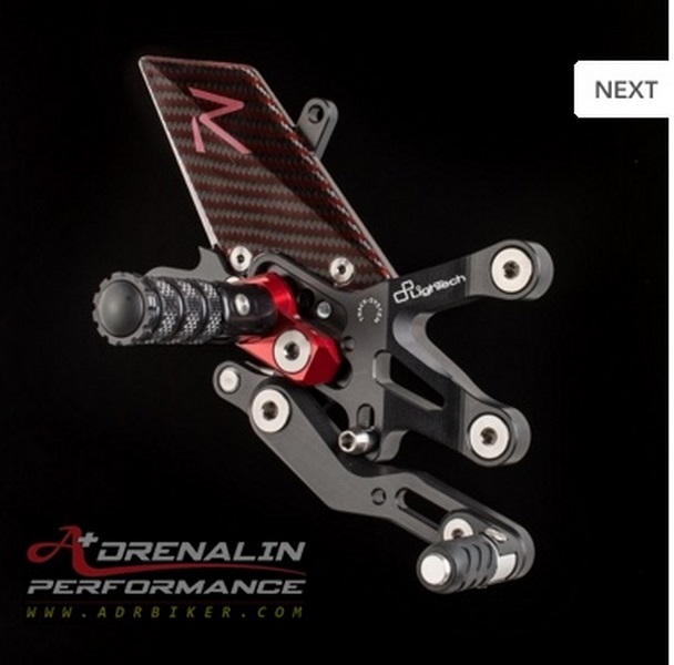 LighTech- เกียร์โยง R (Rearsets) สำหรับ ZX10R