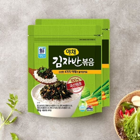 สาหร่าย แดริม ซัน Seasoned Flakes Vegetable 50 g. (05-9050)