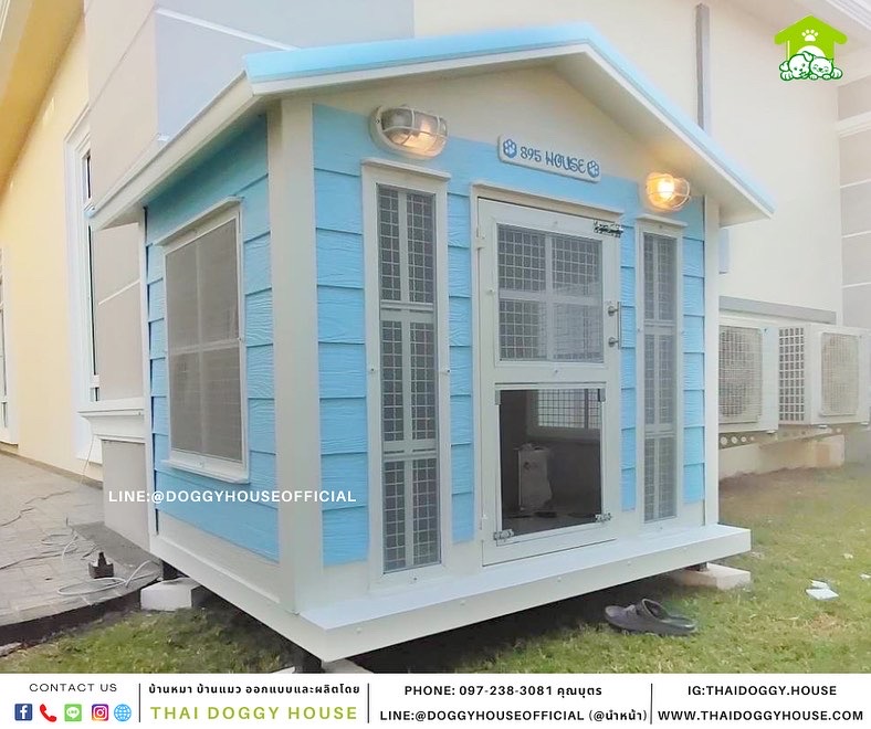 บ้านหมา แบบบ้าน วินเทจสไตล์