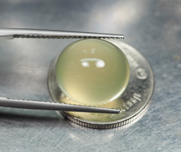 คาลซิโดนีสีเหลือง(Yellow Chalcedony) 8.35 กะรัต