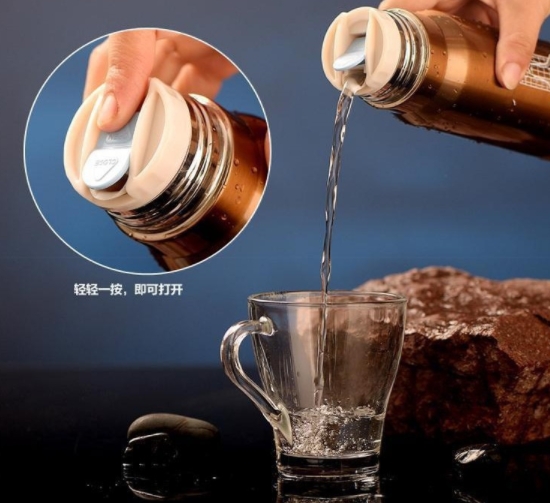 กระบอกน้ำสแตนเลส,กระบอกน้ำ,กระติกน้ำหัวกระสุน,สกรีนโลโก้,สินค้าพรีเมี่ยม,กระบอกน้ำลูกกระสุนปืน,กระบอกกระสุนปืน