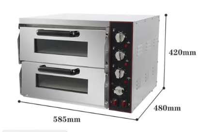 เตาอบพิซซ่าไฟฟ้า Electric pizza Oven TEP-2S (13-5468)