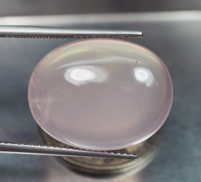 โรสควอร์ตนีแท้ (Rose Quartz) 16 กะรัต