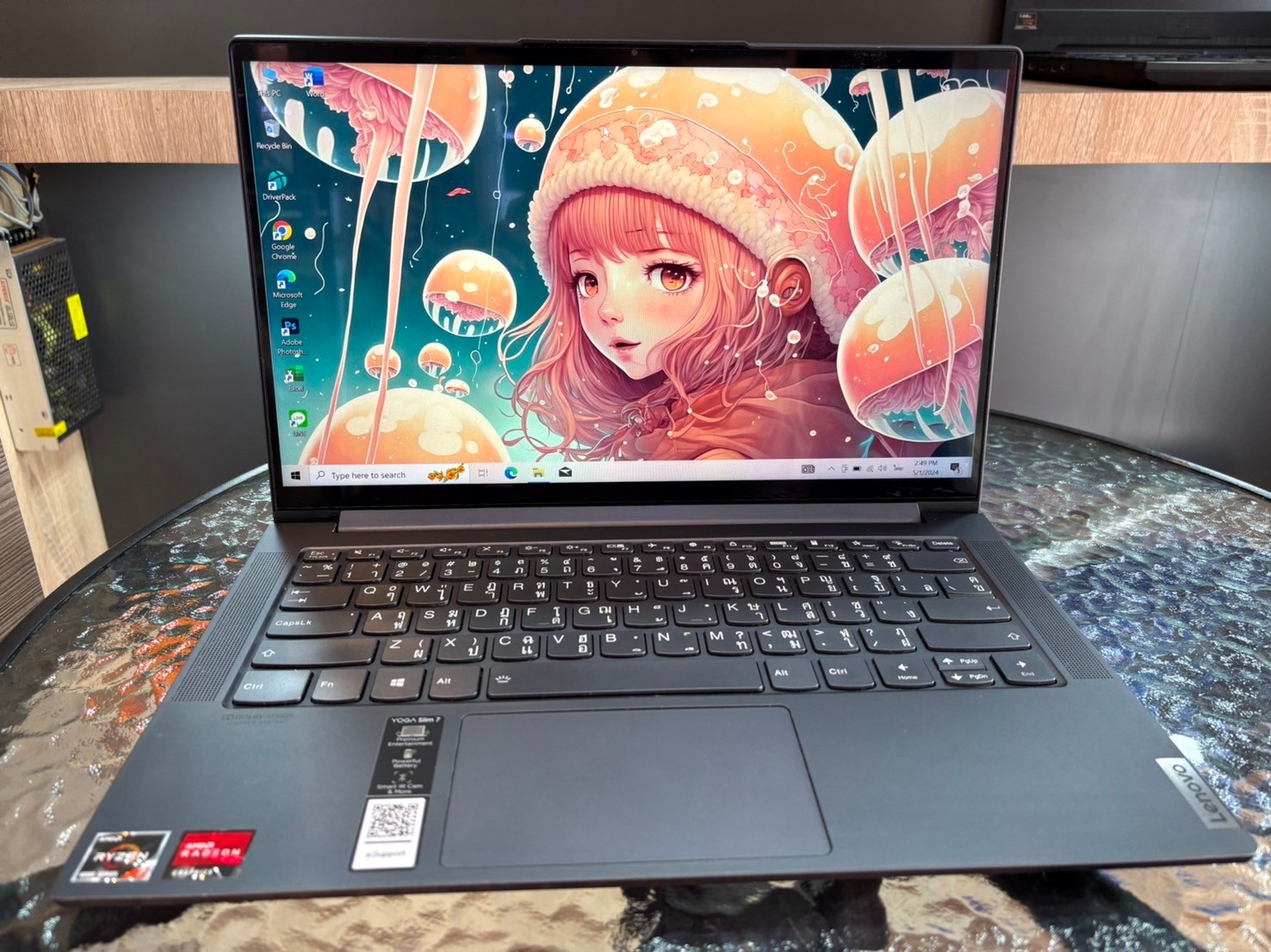 LENOVO YOGA SLIM 7 14ARE05-82A200DETA (GRAY)