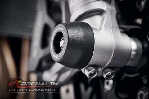 Evotech กันล้มล้อหน้า (FRONT FORK SPINDLE) สำหรับ Speed triple 1200 R/RS 2021+