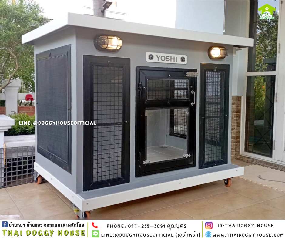 บ้านหมา แบบบ้าน 𝐁𝐎𝐗 𝐒𝐓𝐘𝐋𝐄