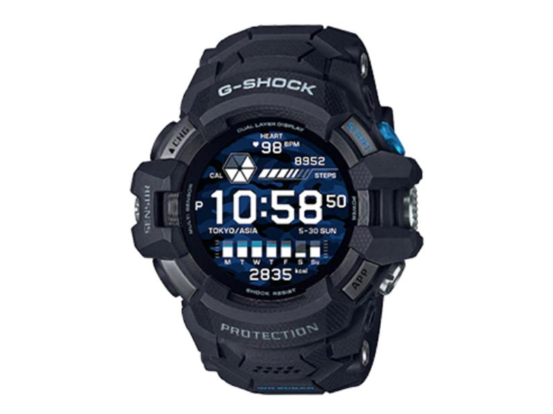 CASIO G-SHOCK นาฬิกาข้อมือ นาฬิกากันน้ำ นาฬิกาของแท้ ประกันศูนย์ CMG 1 ปี รุ่น GSW-H1000-1D