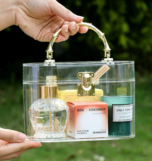 กล่องใส่ของ,กล่องอะคริลิคใส,กล่องใส่ของอะคริลิคใส,ขนาด18*12*9cm