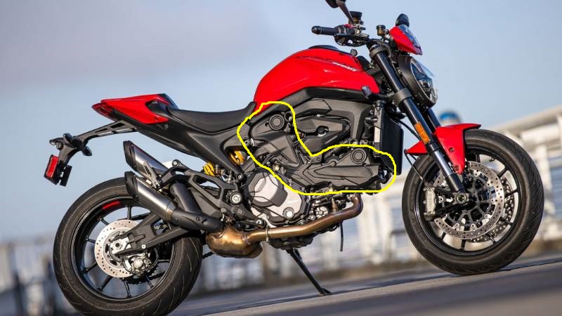 ครอบสายพาน คาร์บอน Ducabike สำหรับ Monster 937