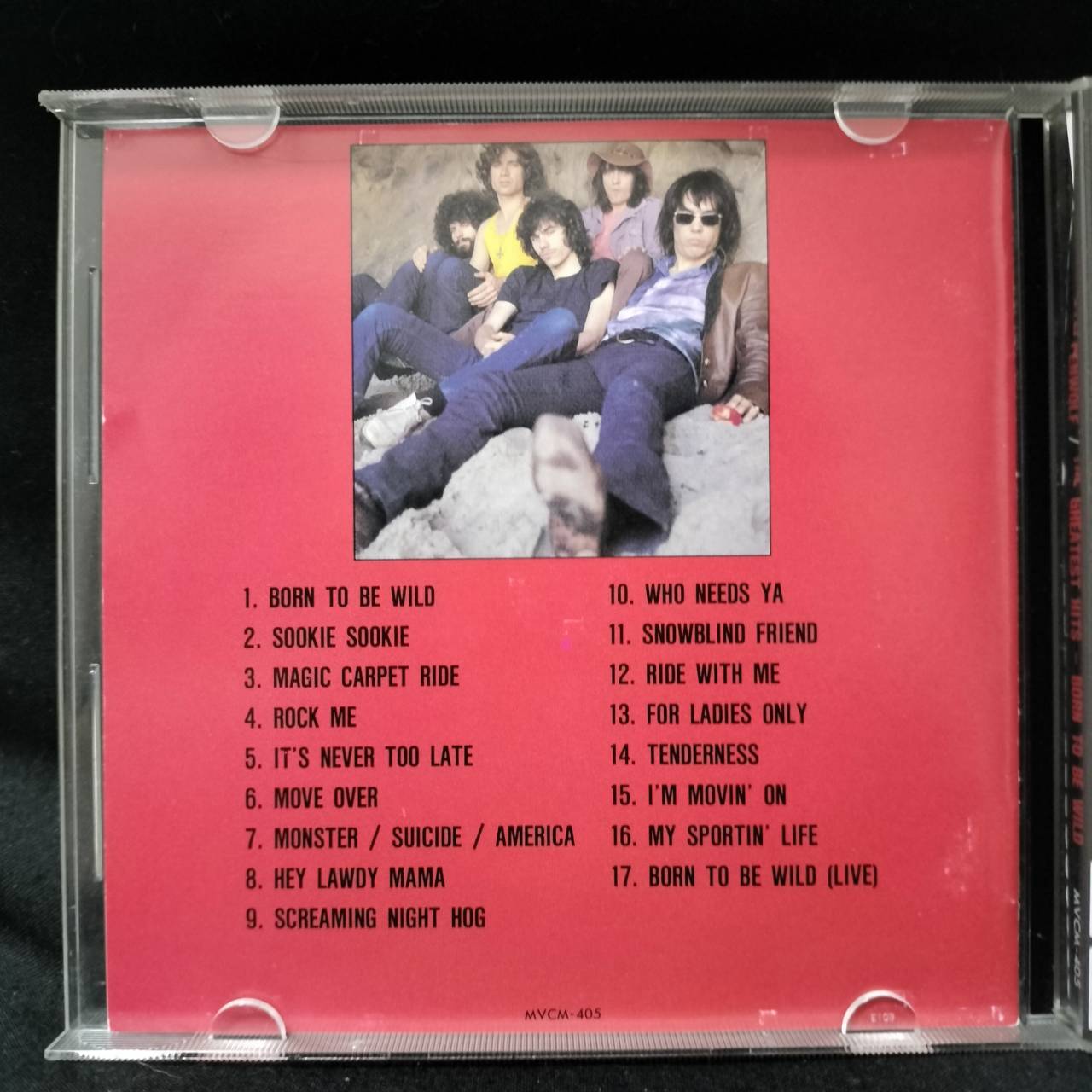 Steppenwolf – The Greatest Hits - Born To Be Wild / JAPAN / แผ่นเป็นรอย