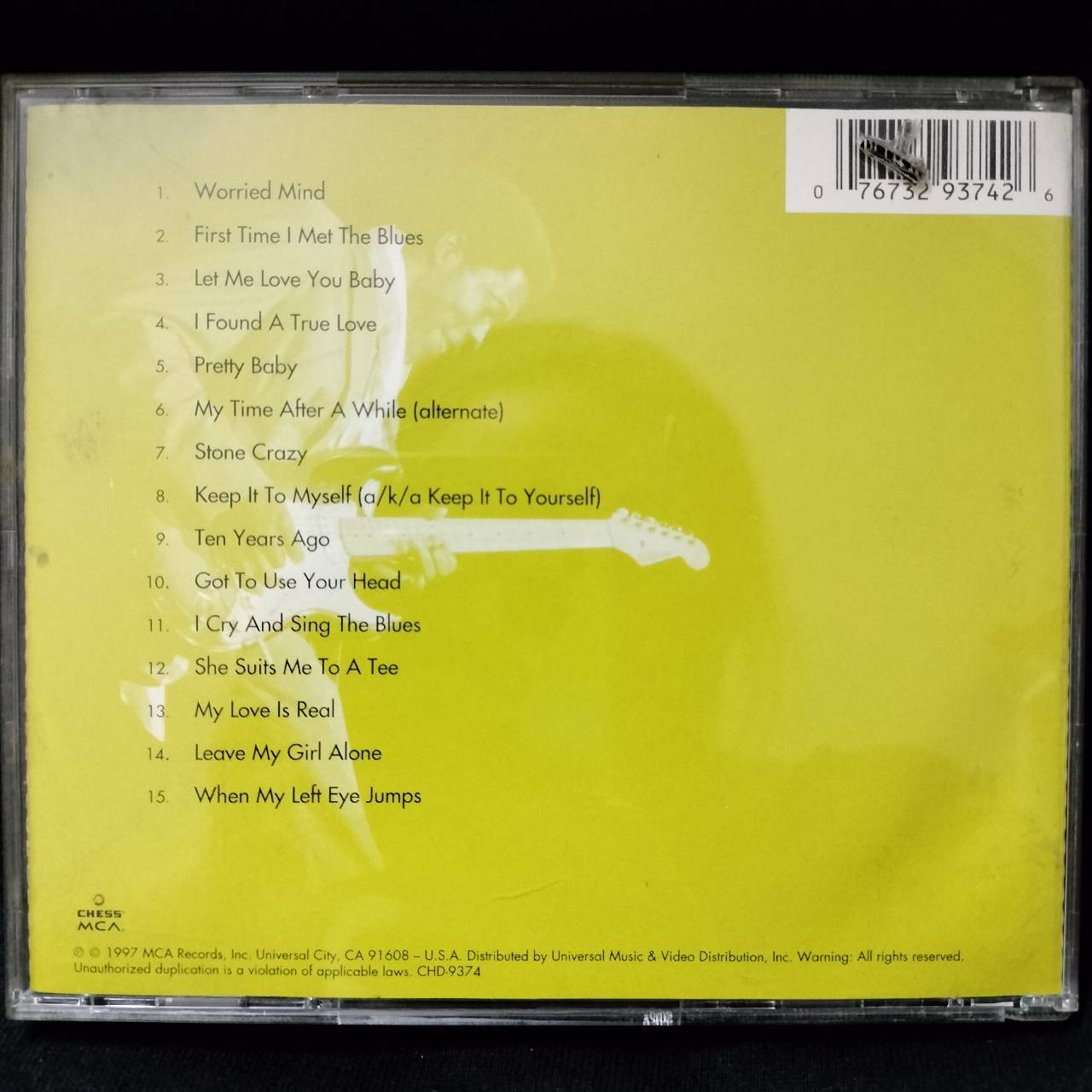 Buddy Guy – Buddy's Blues / USA / ปกเจาะ / มีรอยบ้าง