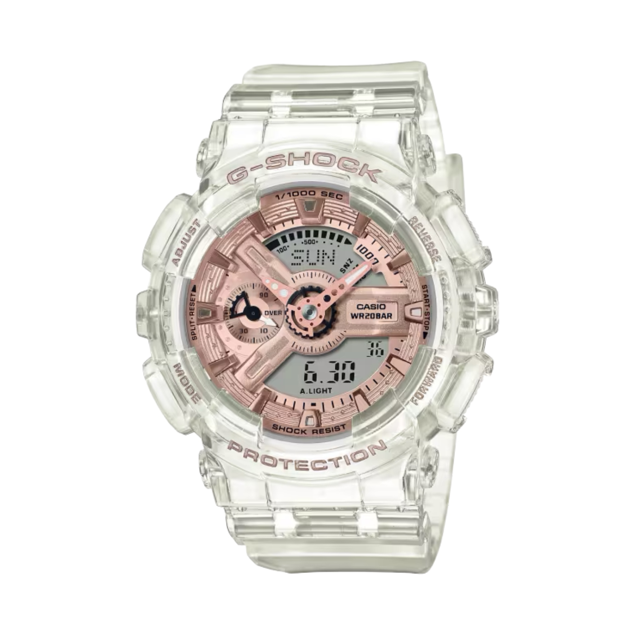 CASIO G-SHOCK นาฬิกาข้อมือ นาฬิกากันน้ำ นาฬิกาของแท้ ประกันศูนย์ CMG 1 ปี รุ่น GMA-S110SR-7A